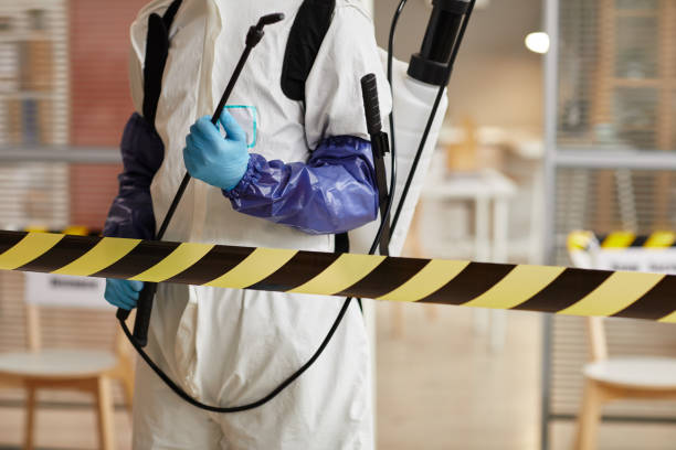 Professional Sewage Cleanup technician working in Hobart, IN
